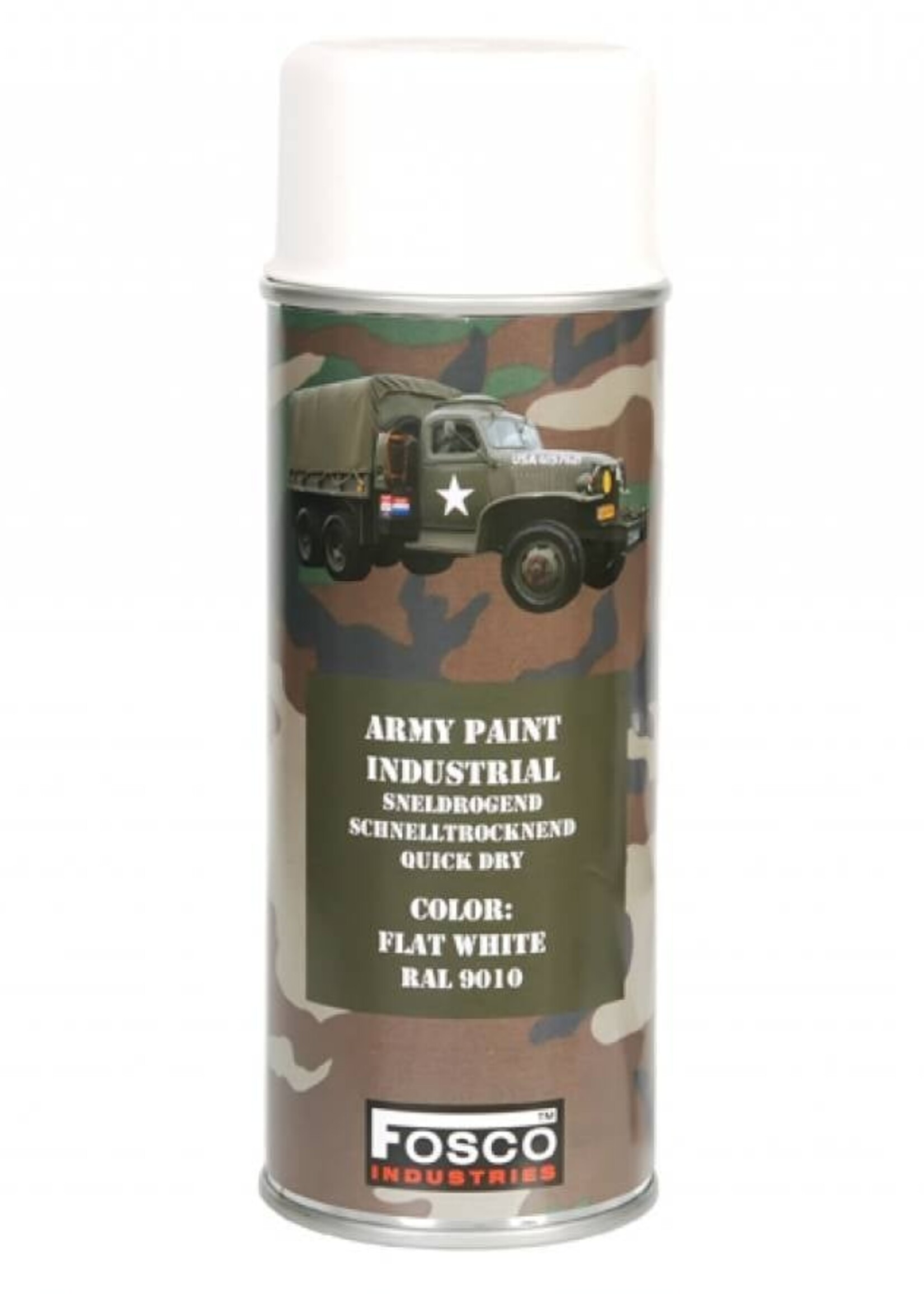 Fosco Spray Paint Flat White 400ml