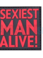 JTG Sexiest Man Alive PVC Patch (Red)