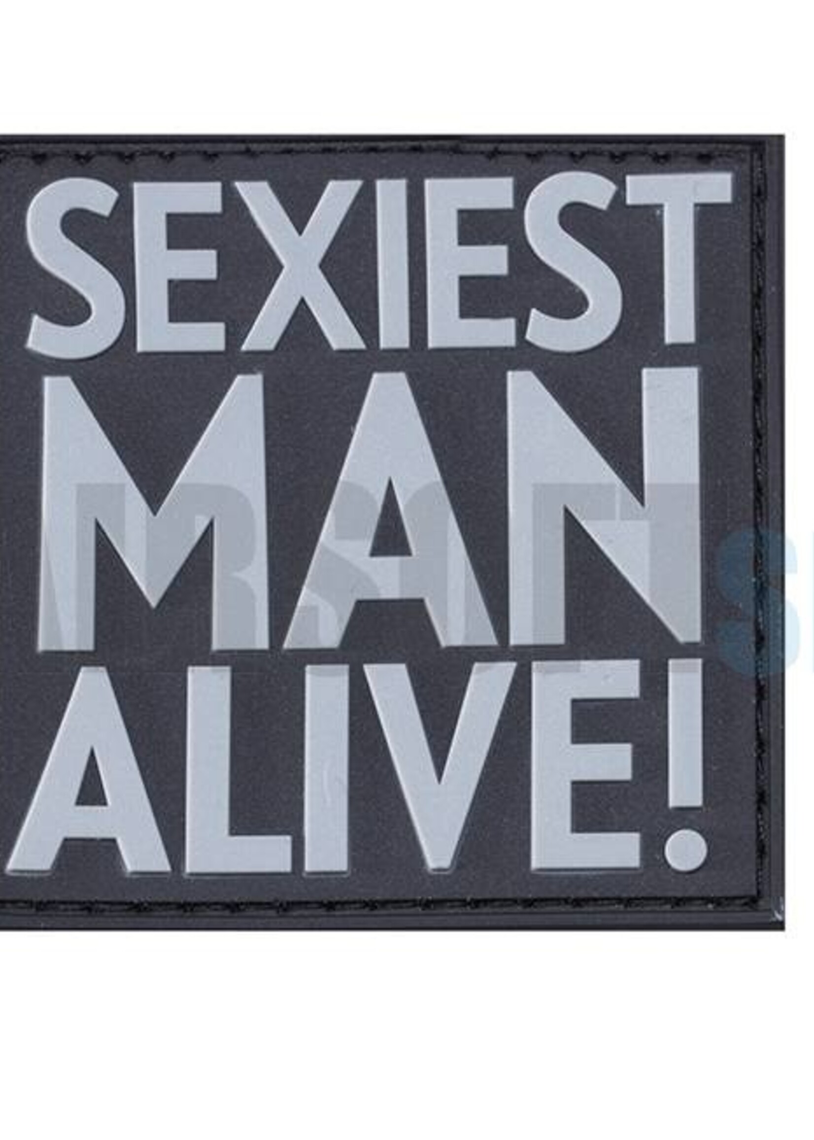 JTG Sexiest Man Alive PVC Patch (SWAT)