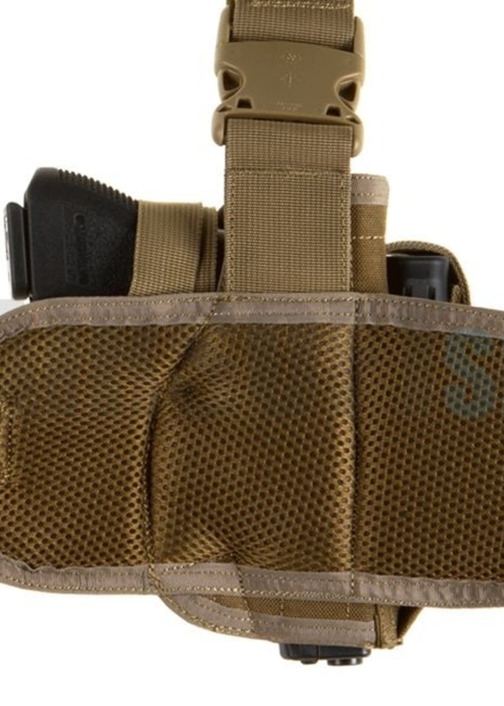 Invader Gear Dropleg Holster LEFT (Coyote Brown)