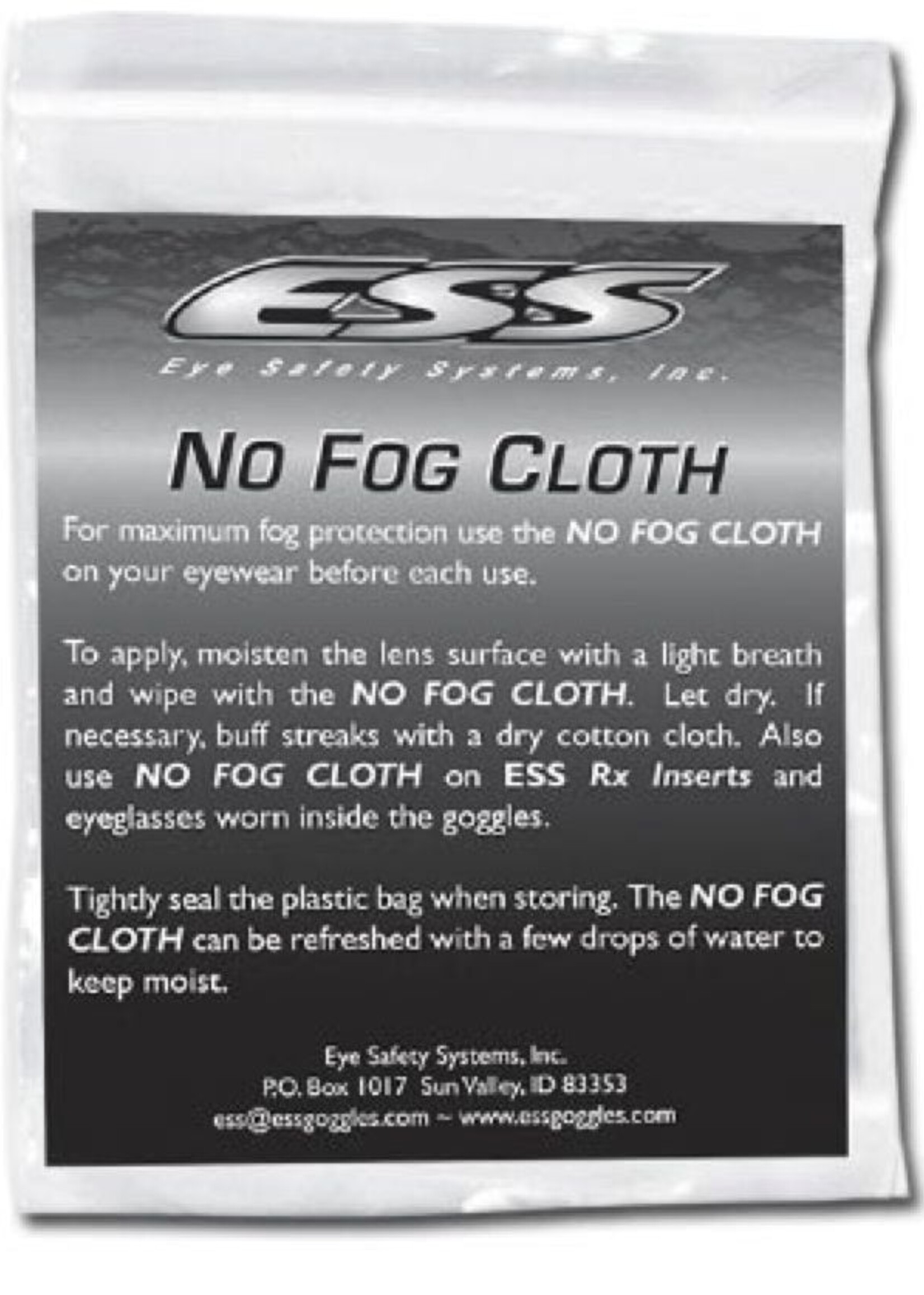 ESS No Fog Cloth