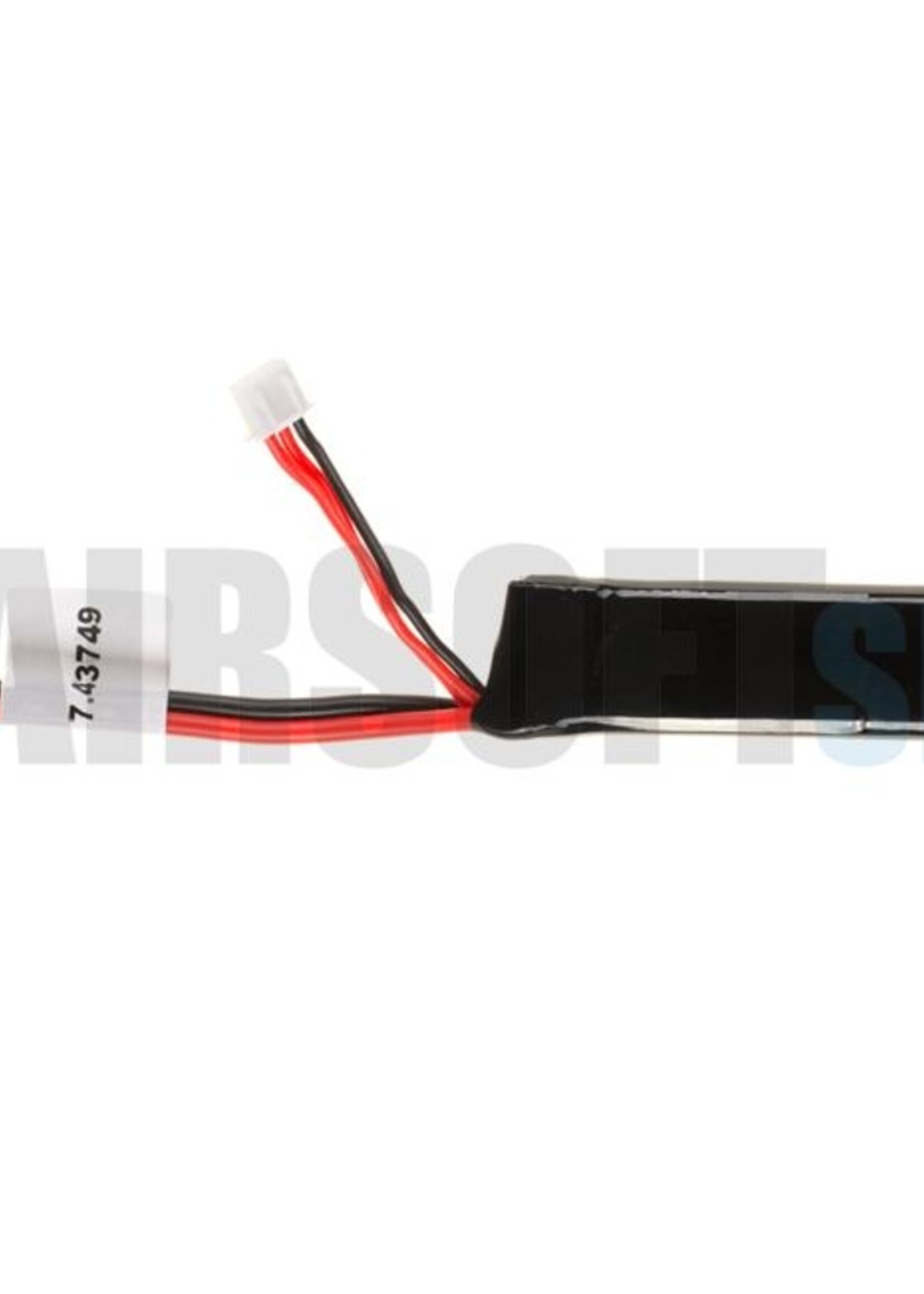 Pirate Arms LiPo 7.4V 1100mAh 15C Stick Type (Deans)