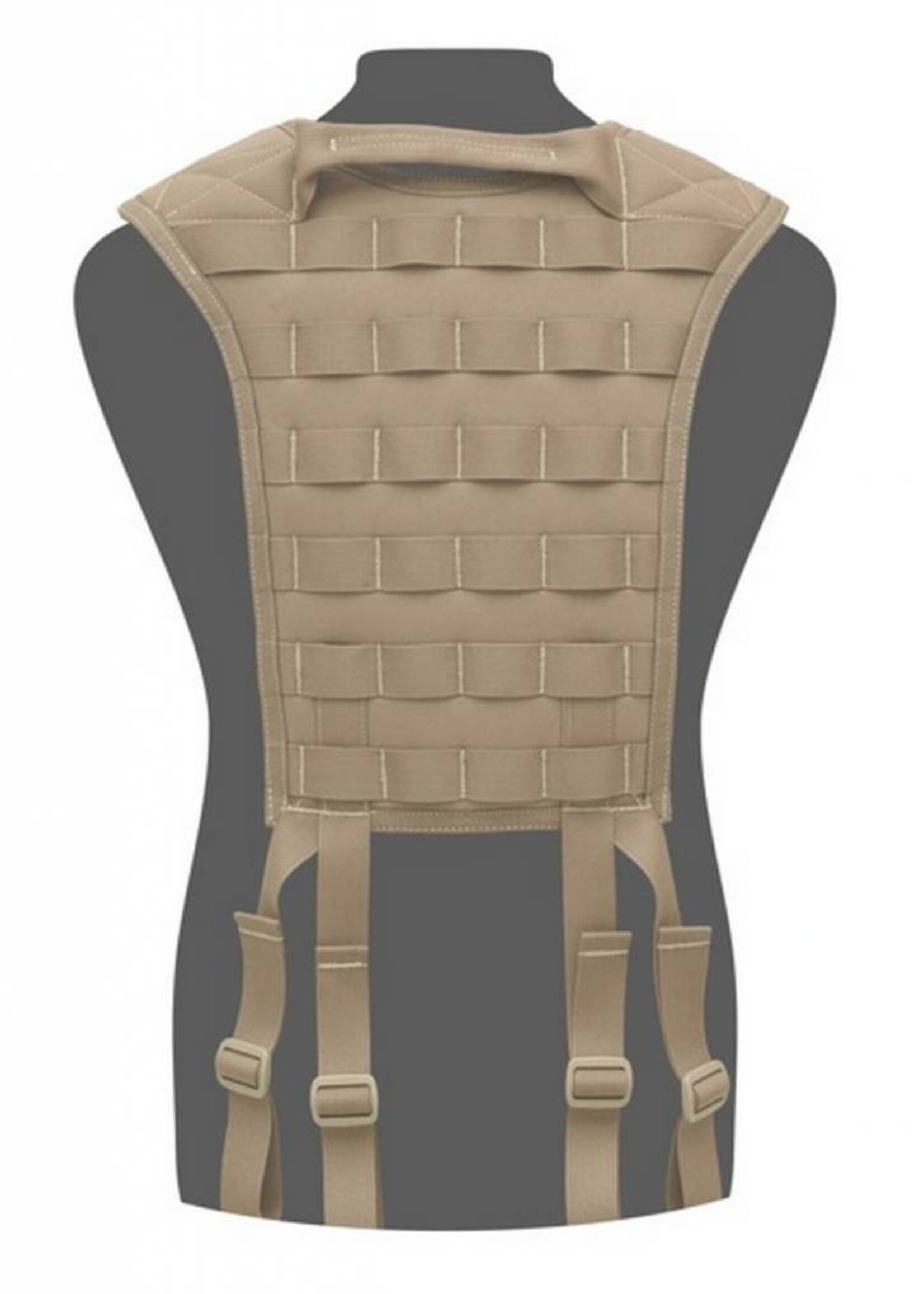 Warrior Assault Systems MOLLE Harness (Coyote Tan)