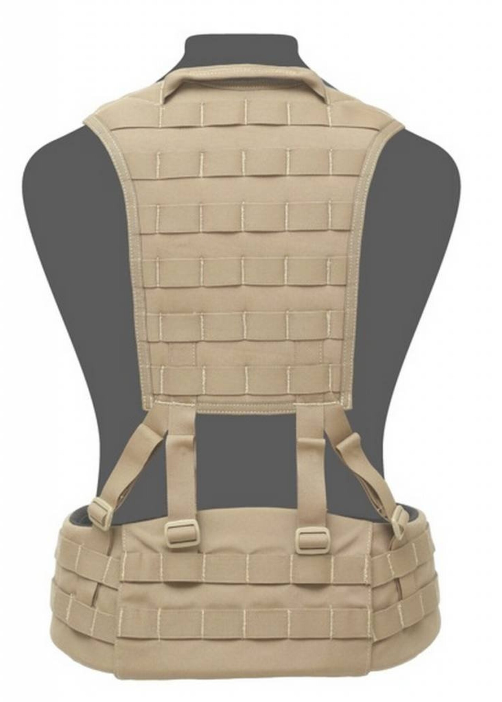 Warrior Assault Systems MOLLE Harness (Coyote Tan)