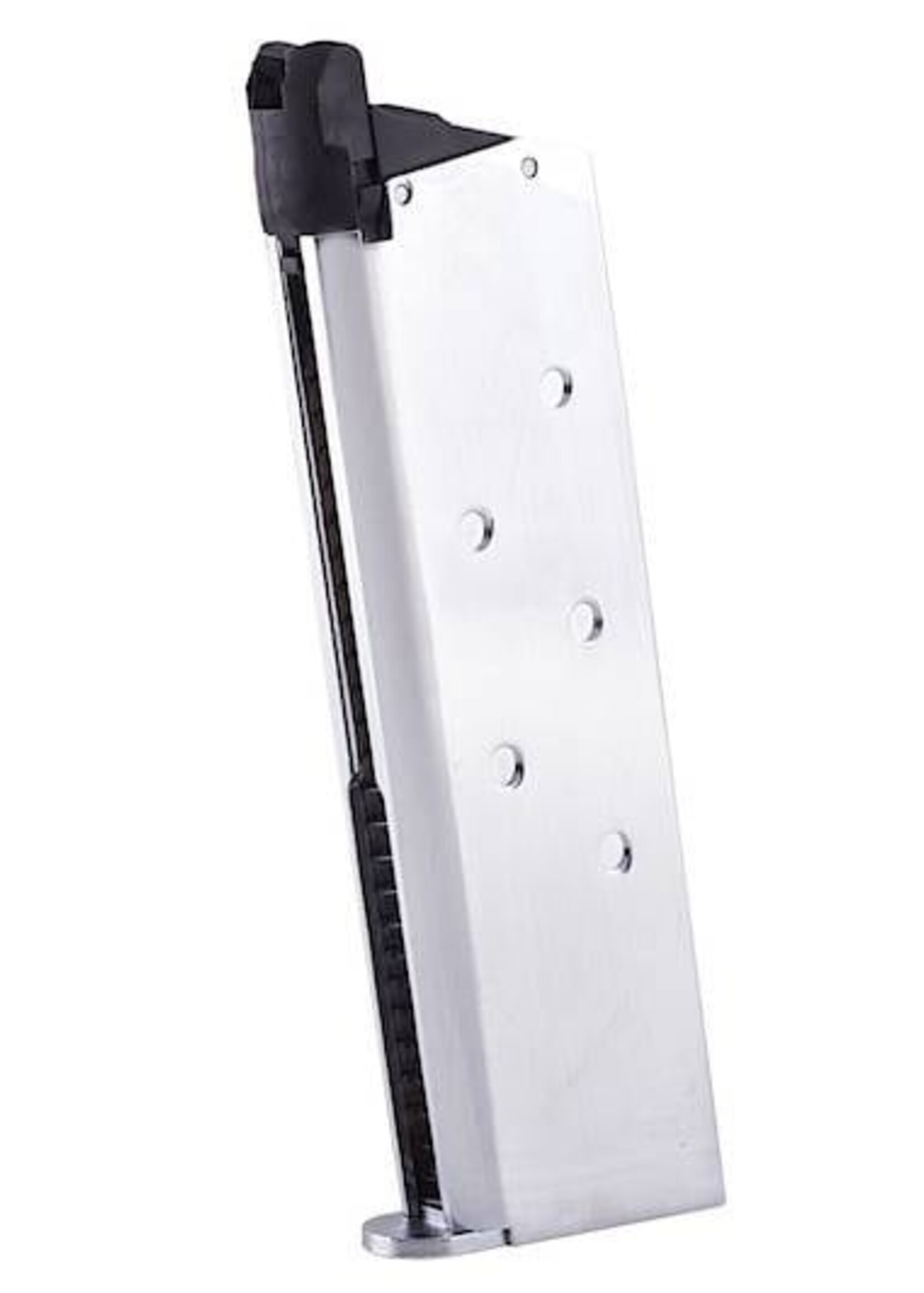 Tokyo Marui M1911 Government Chrome Stainless GBB Mag