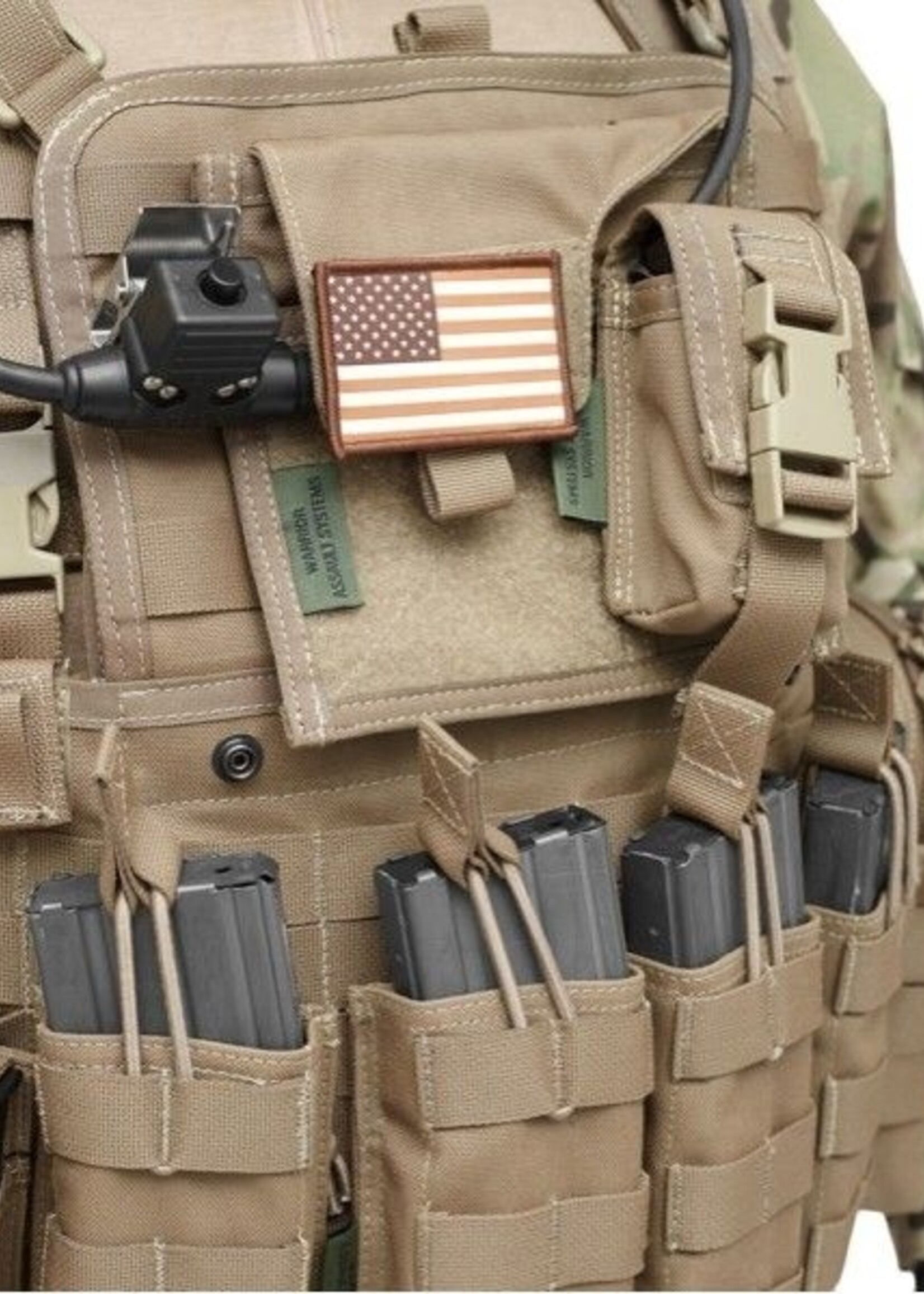 Warrior Assault Systems Large Admin Panel (Coyote Tan)