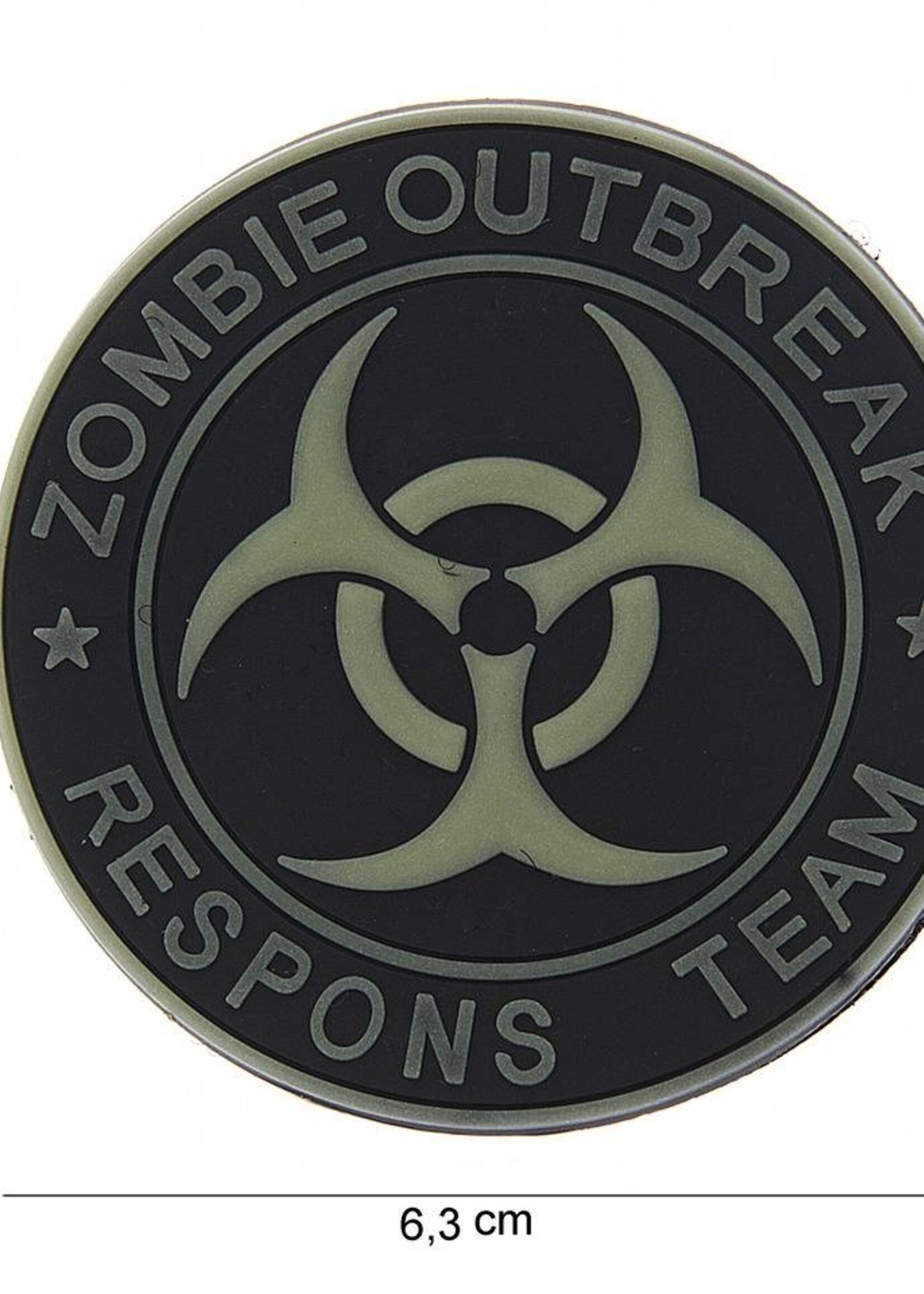 Zombie Outbreak Respons Team PVC Patch (Black)