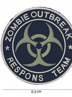 Zombie Outbreak Respons Team PVC Patch (Dark Blue)