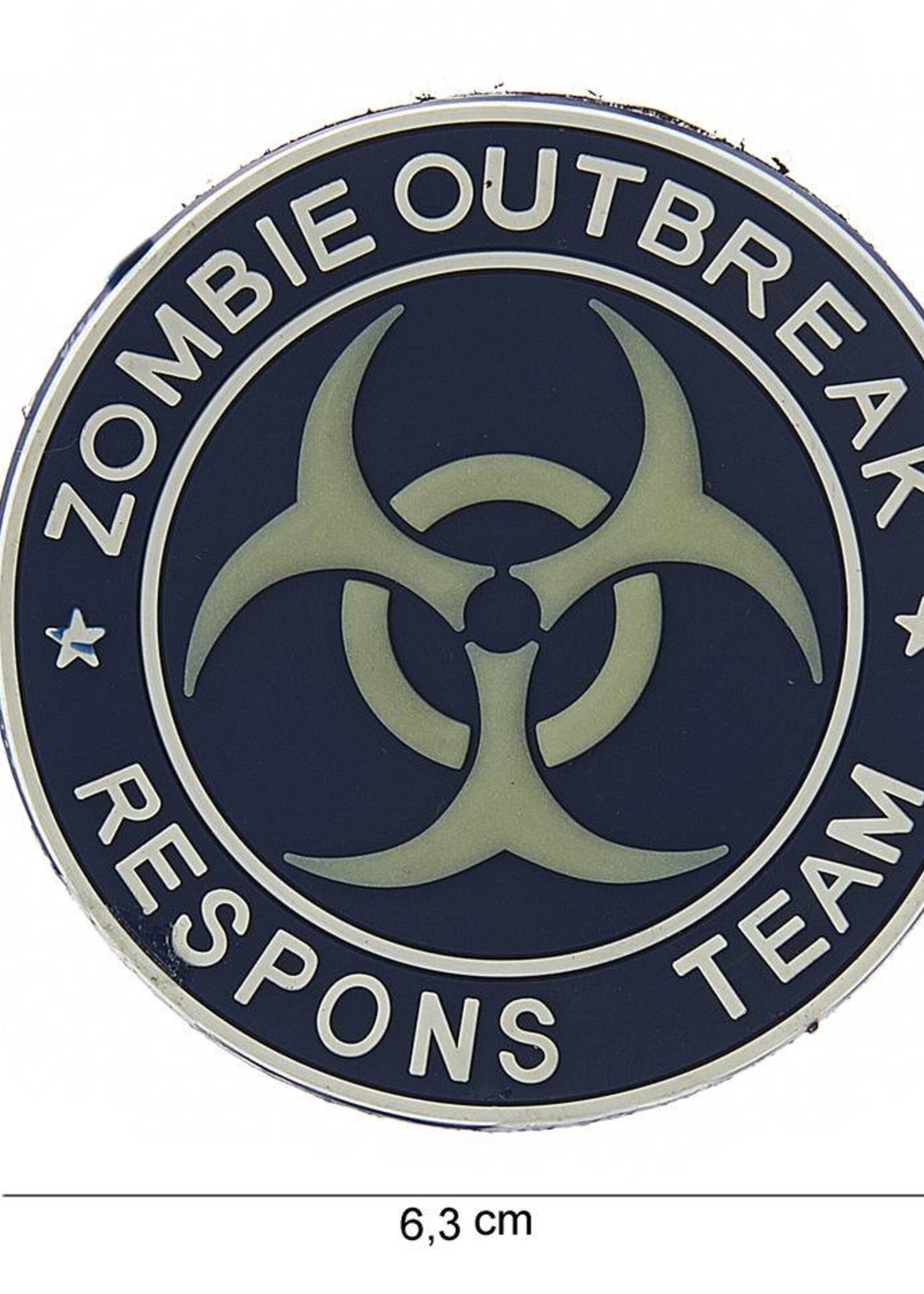 Zombie Outbreak Respons Team PVC Patch (Dark Blue)