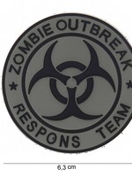 Zombie Outbreak Respons Team PVC Patch (Grey)