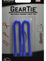 Nite Ize Gear Tie 6" 2Pack (Blue)