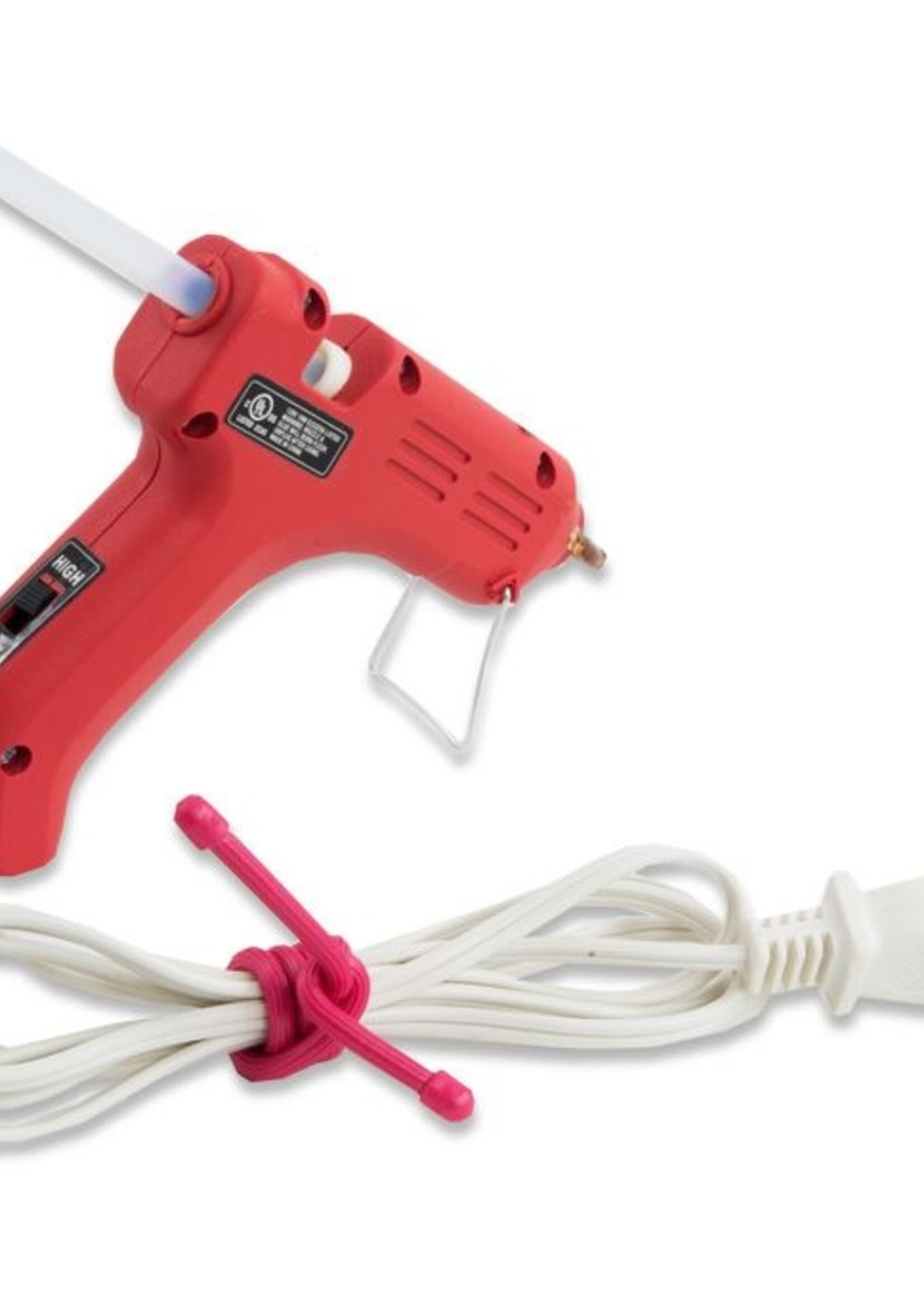 Nite Ize Gear Tie 6" 2Pack (Blue)