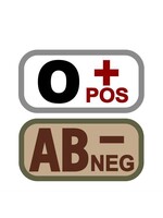MIL-SPEC MONKEY Bloodtype Patch