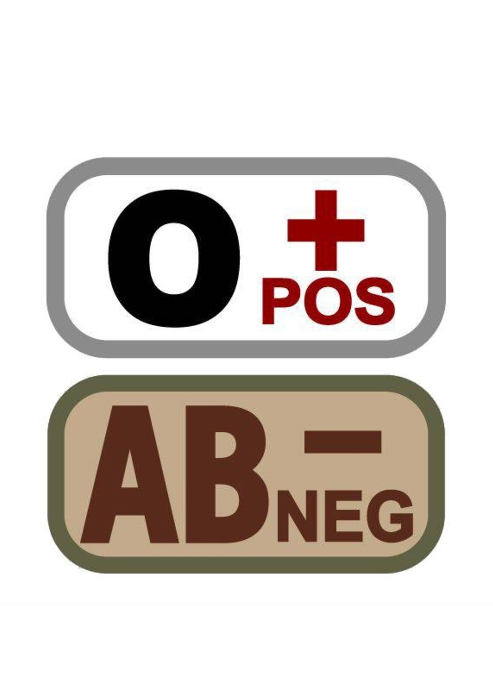 MIL-SPEC MONKEY Bloodtype Patch