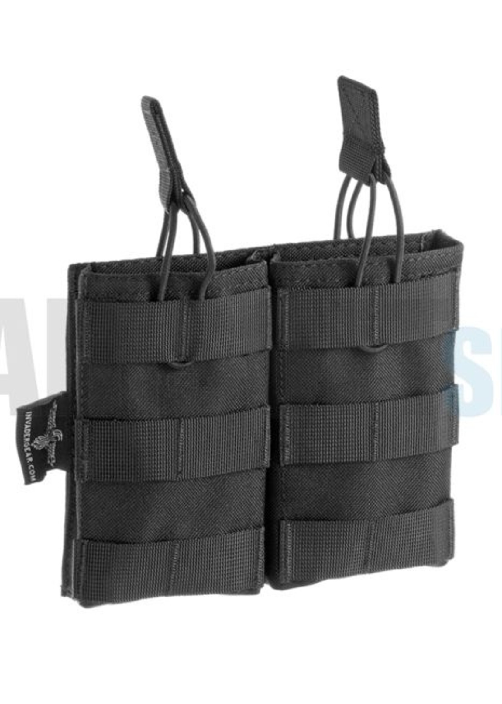 Invader Gear 5.56 Double Direct Action Mag Pouch (Black)