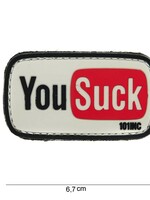 101 Inc YouSuck PVC Patch (Color)