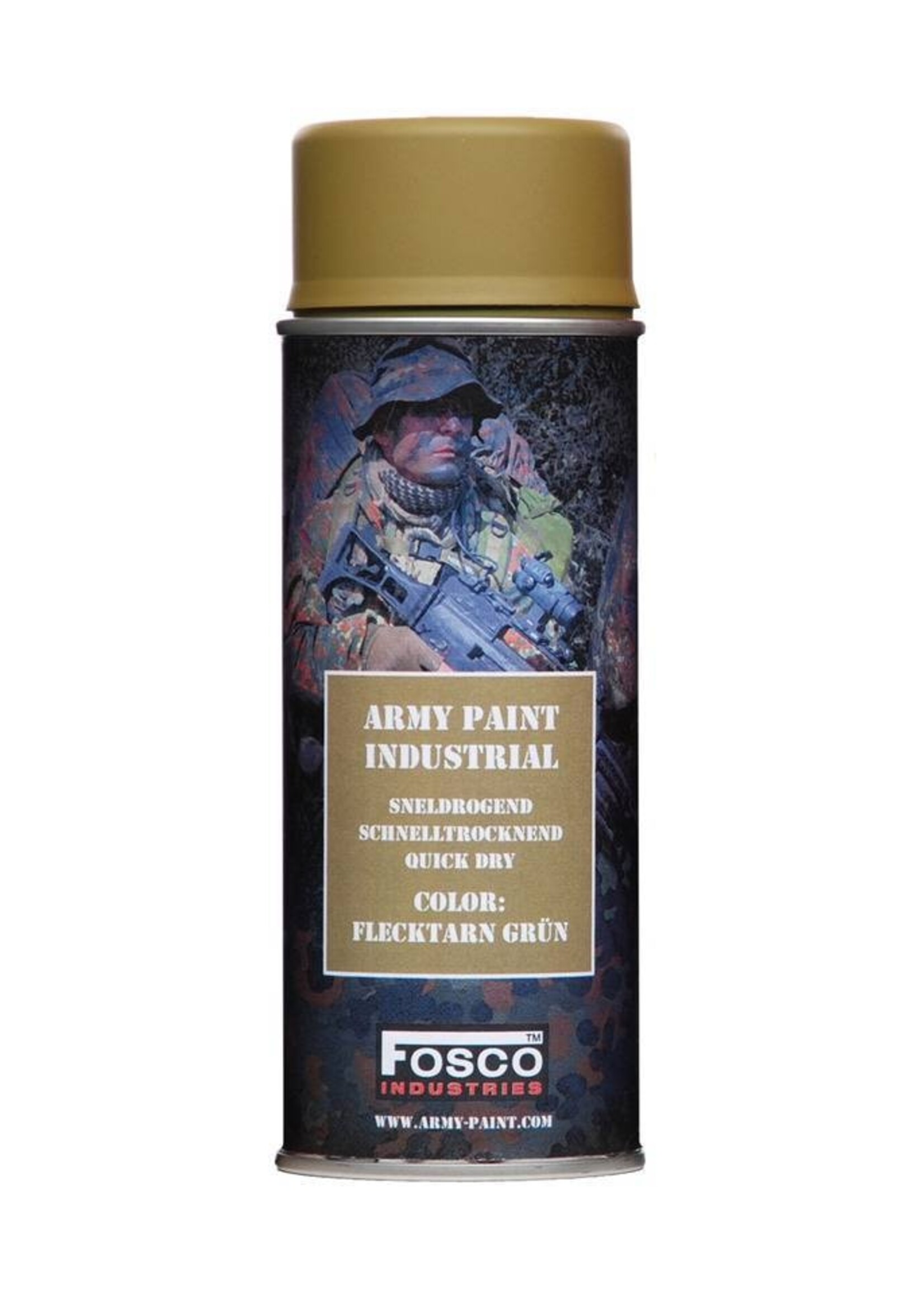 Fosco Spuitbus Flecktarn Grün 400ml