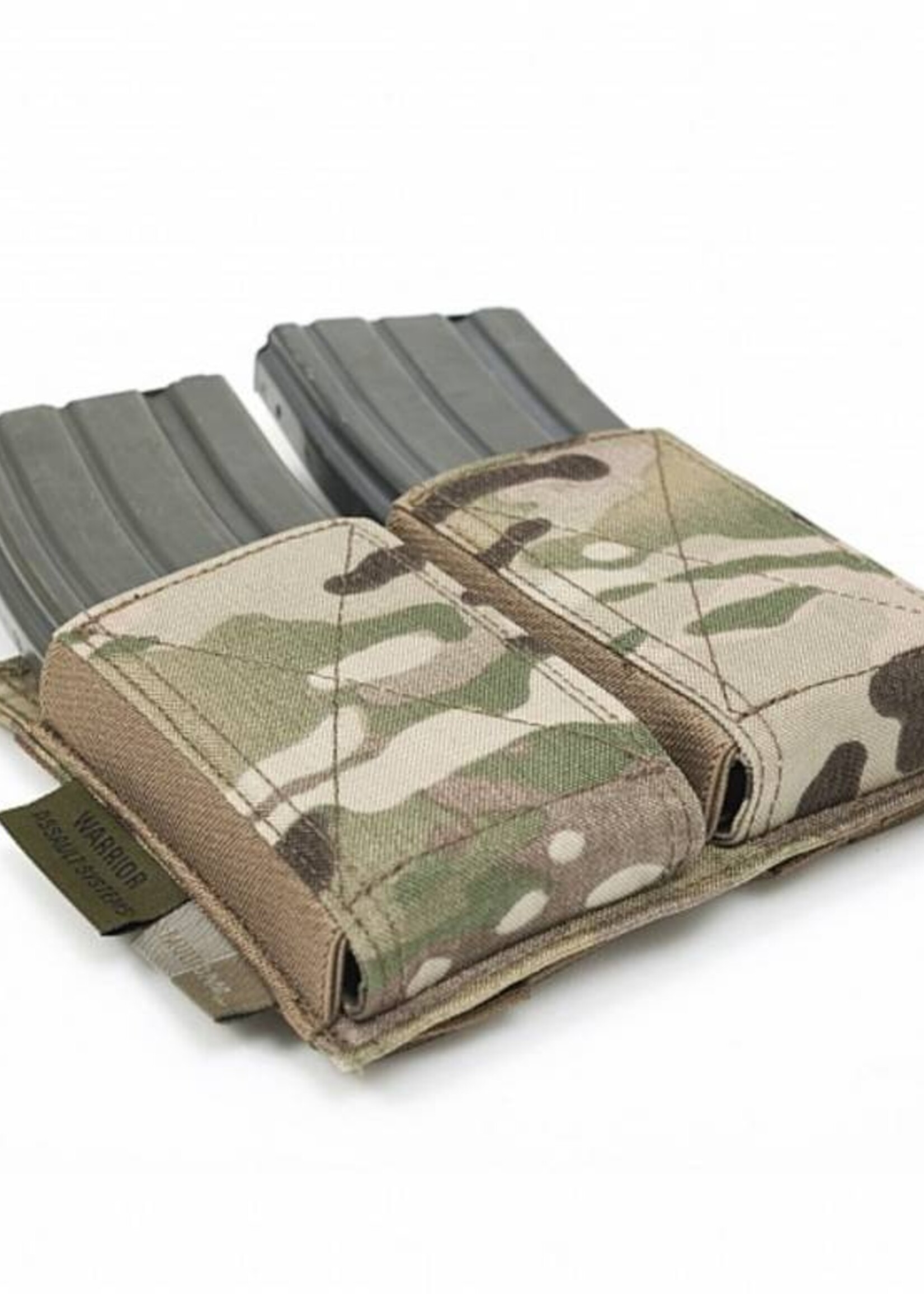 Warrior Assault Systems Double Elastic Mag Pouch (Multicam)