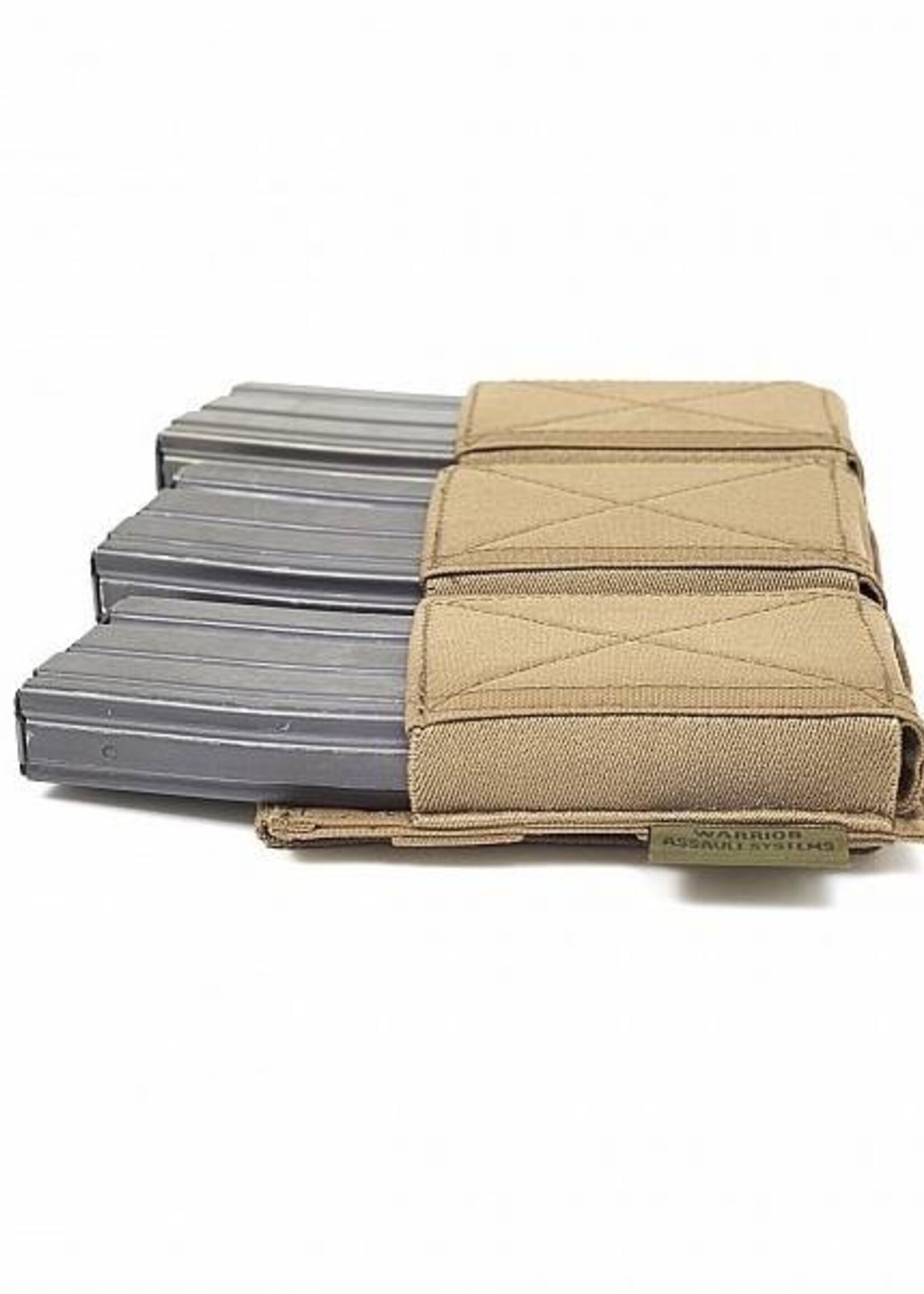 Warrior Assault Systems Triple Elastic Mag Pouch (Coyote Tan)