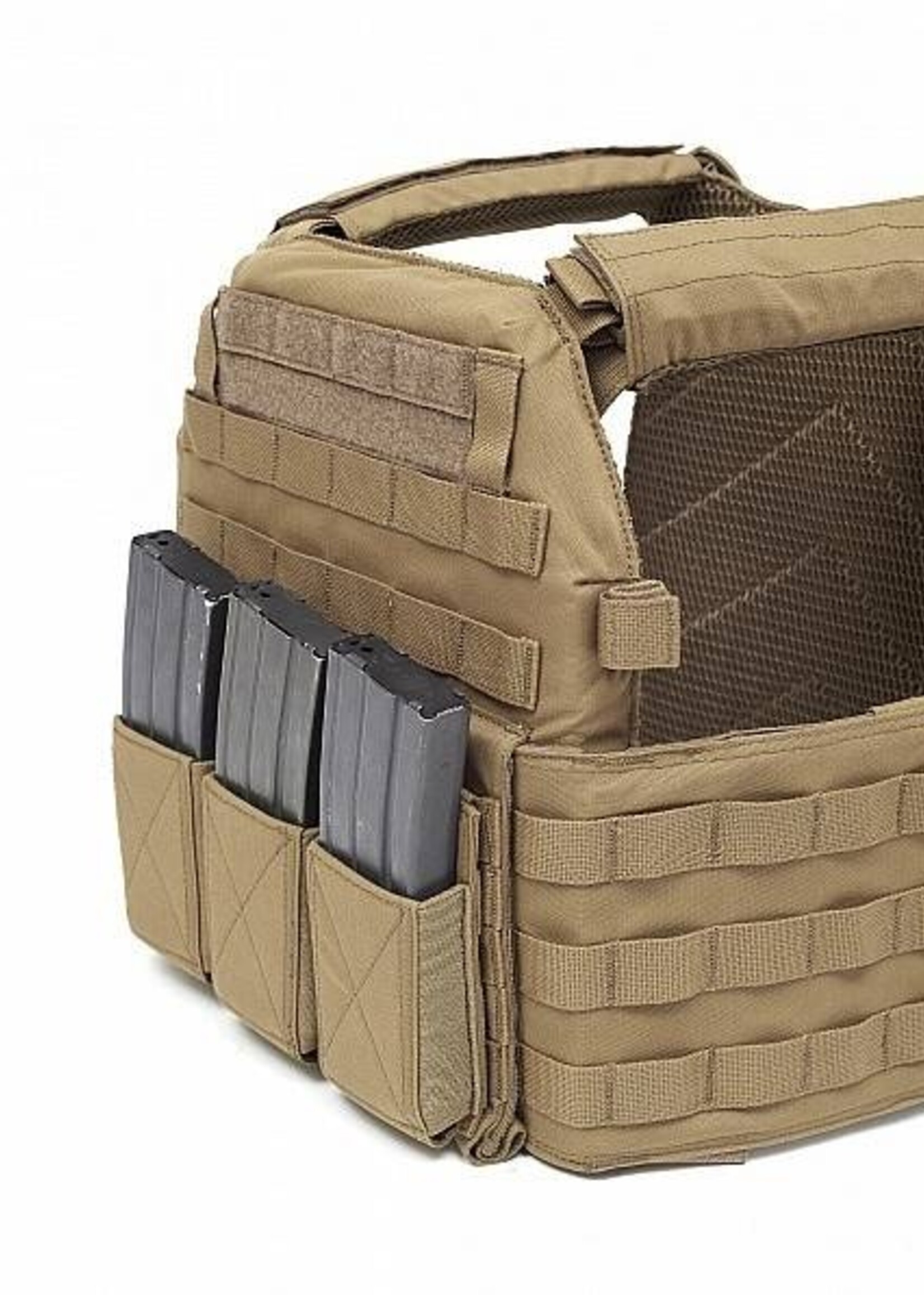 Warrior Assault Systems Triple Elastic Mag Pouch (Coyote Tan)