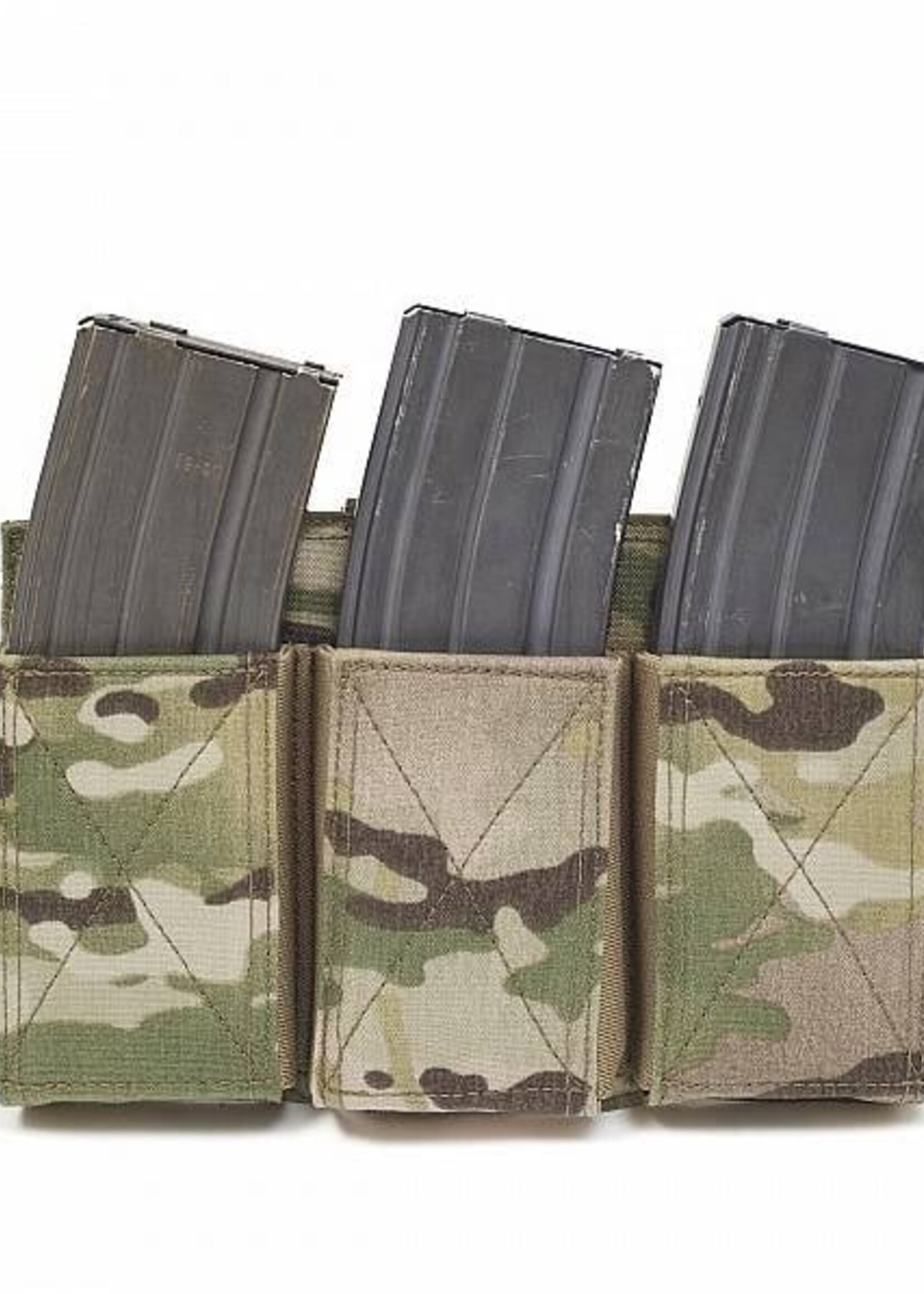 Warrior Assault Systems Triple Elastic Mag Pouch (Multicam)