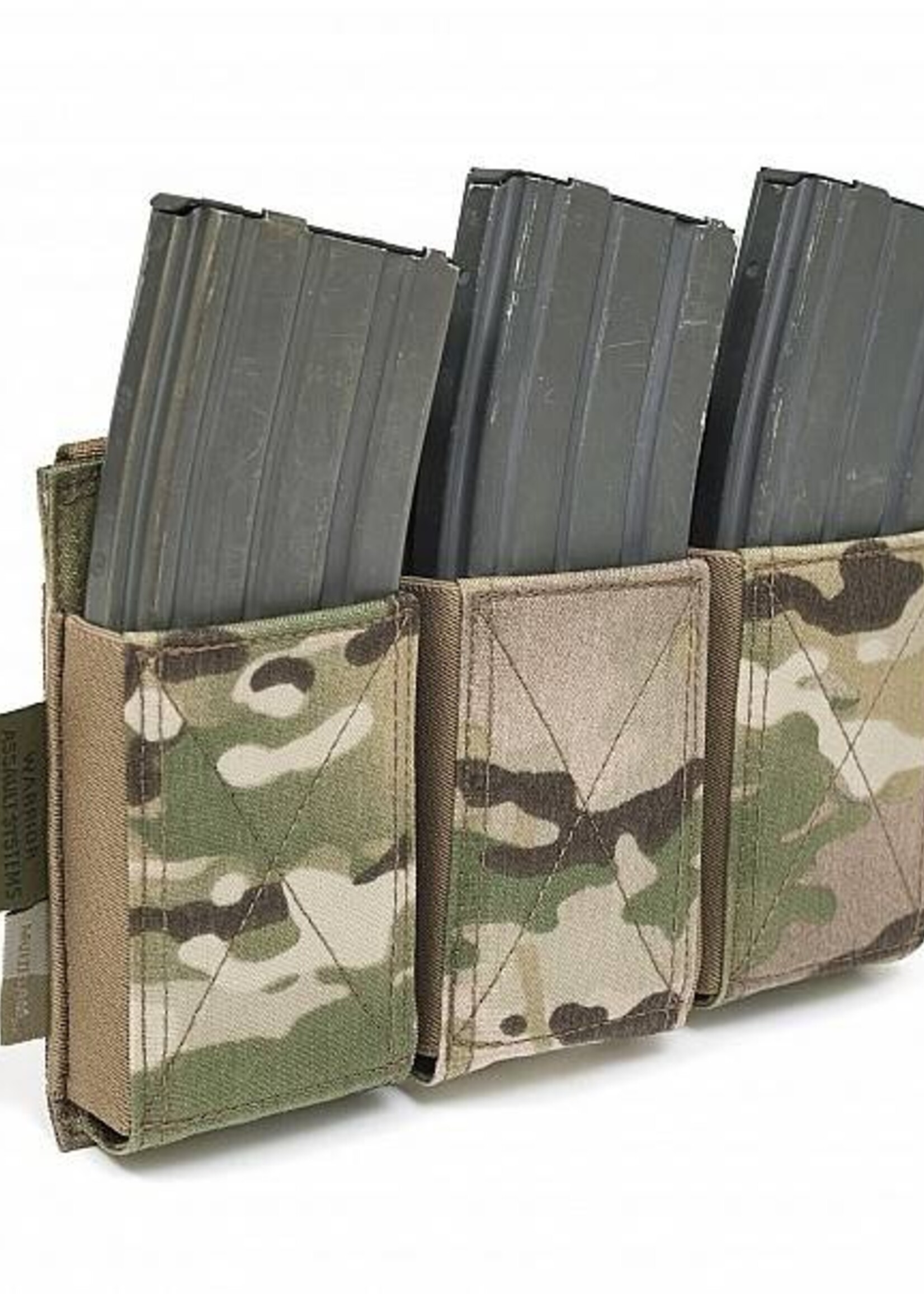 Warrior Assault Systems Triple Elastic Mag Pouch (Multicam)