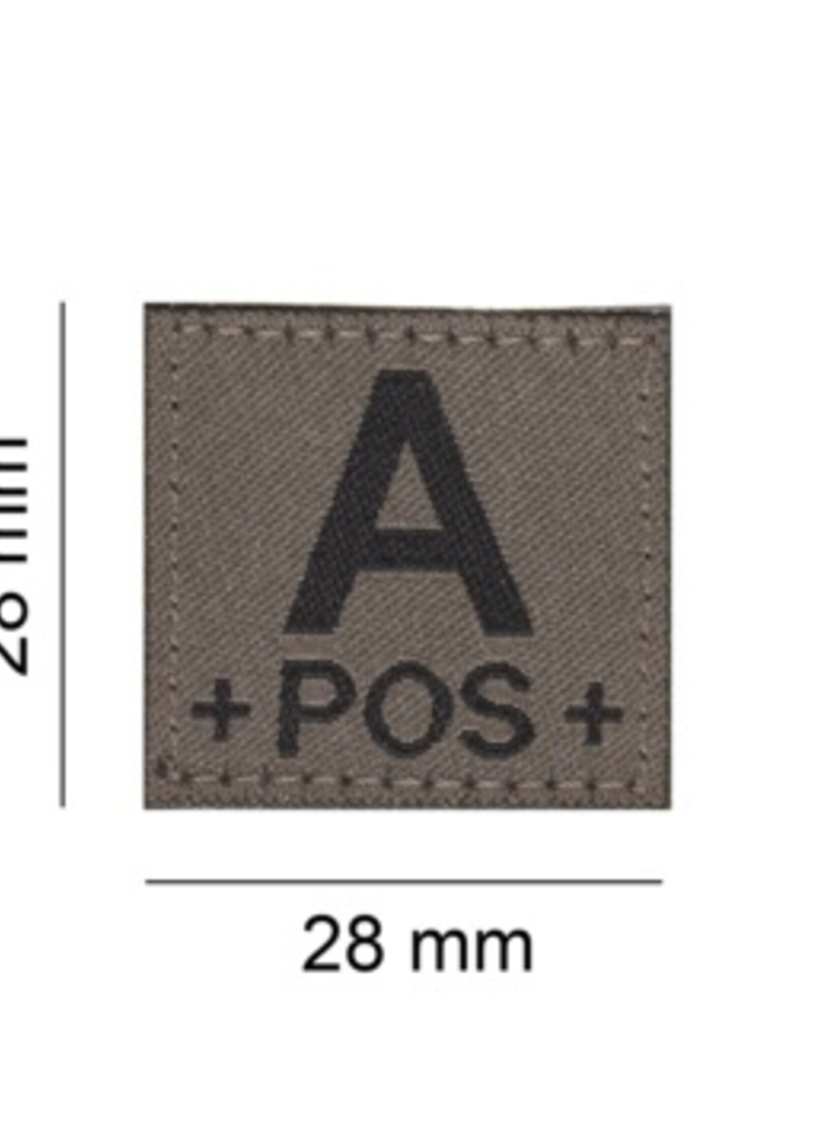 Claw Gear A POS Bloodgroup Patch (RAL7013)