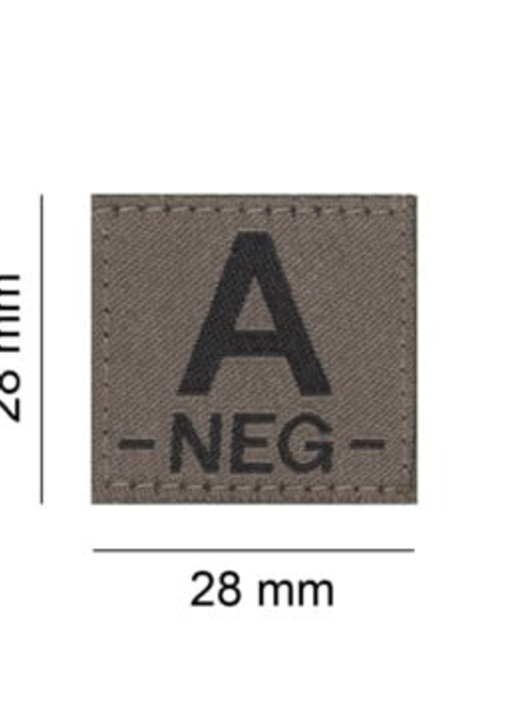 Claw Gear A NEG Bloodgroup Patch (RAL7013)