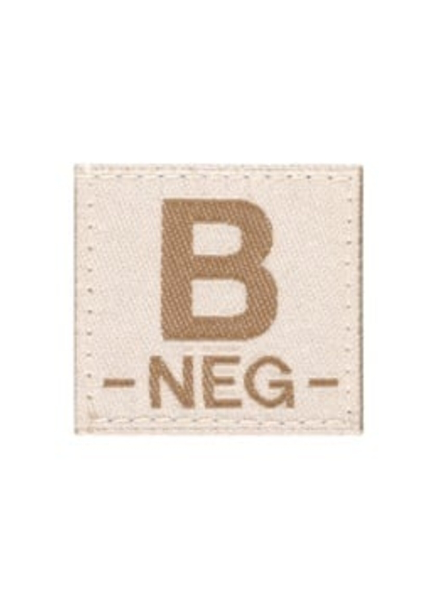 Claw Gear B NEG Bloodgroup Patch (Desert)