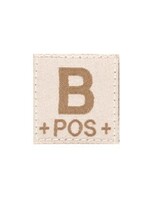 Claw Gear B POS Bloodgroup Patch (Desert)