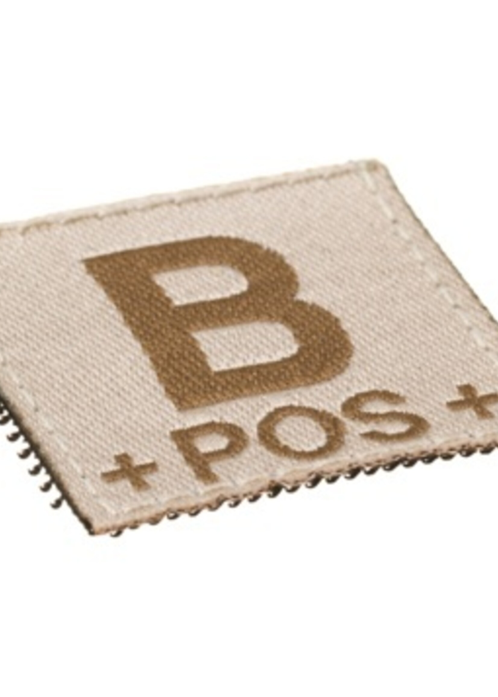 Claw Gear B POS Bloodgroup Patch (Desert)