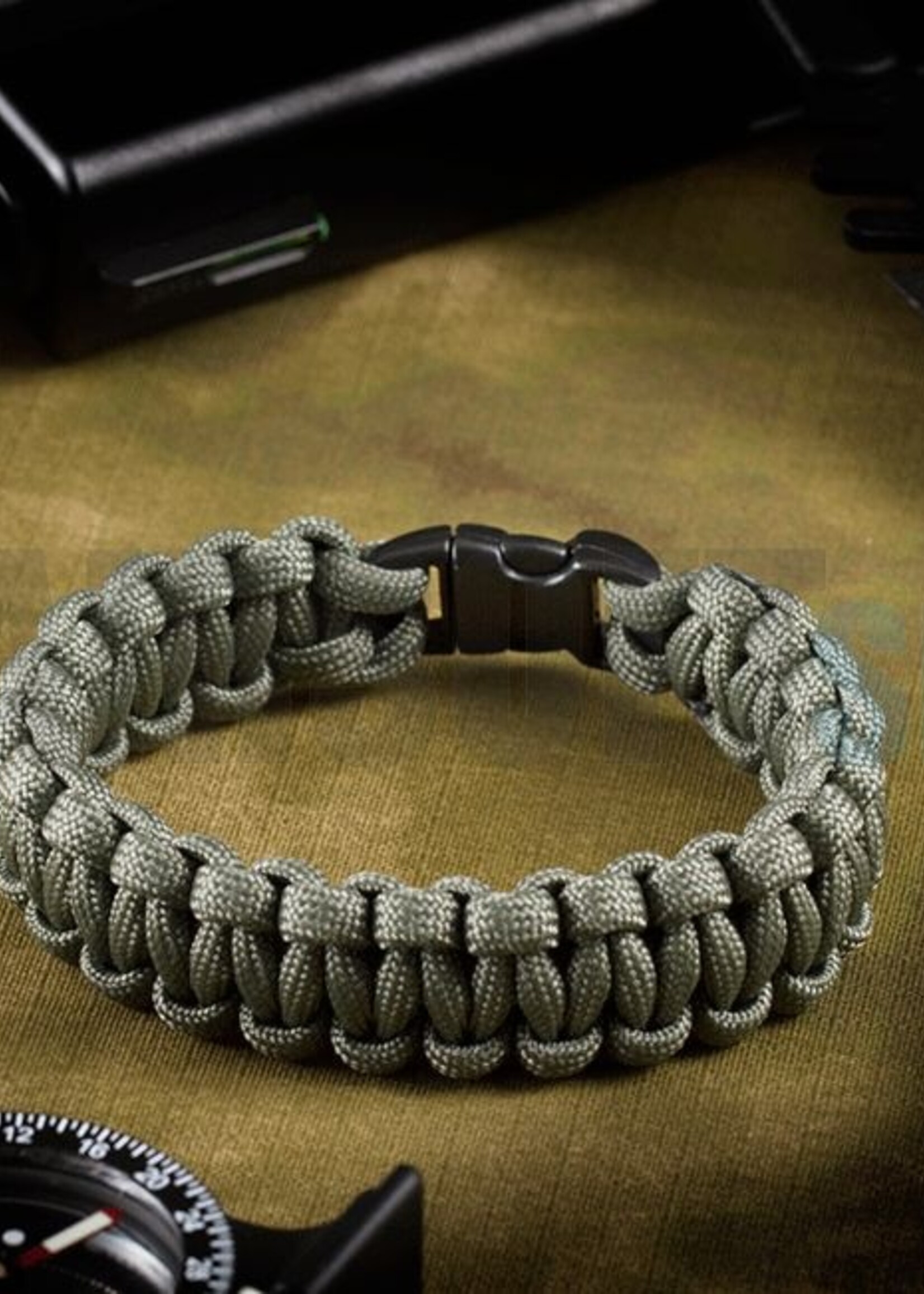 Invader Gear Paracord Bracelet Compact (Grey)