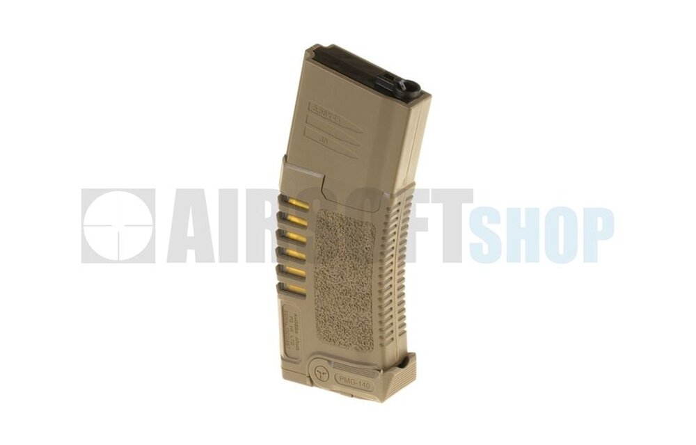 Amoeba M4 Midcap Mag 140rds (Tan)