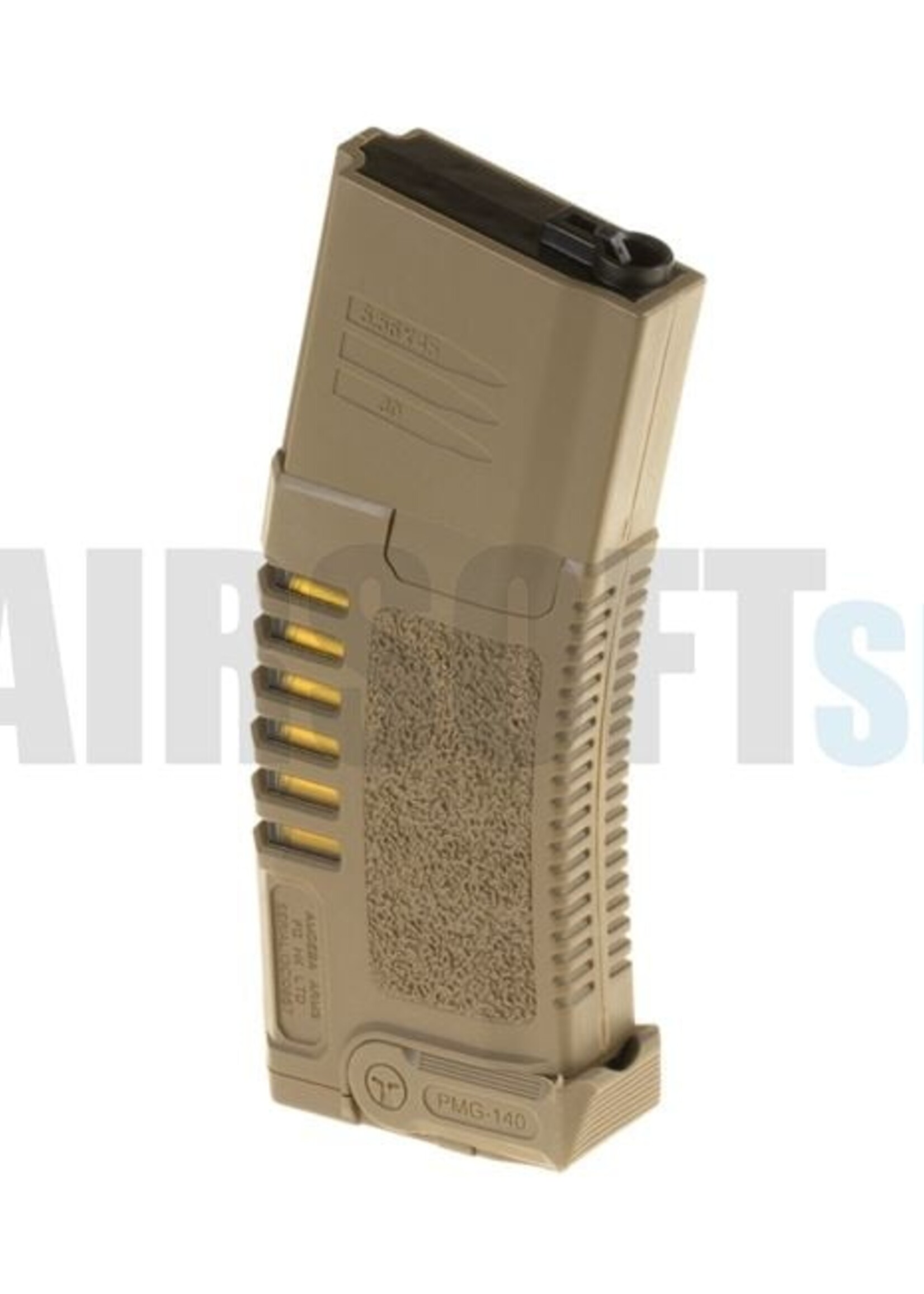 Ares Amoeba M4 Midcap Mag 140rds (Tan)