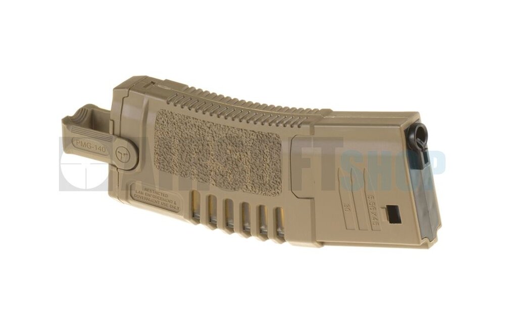 Amoeba M4 Midcap Mag 140rds (Tan)