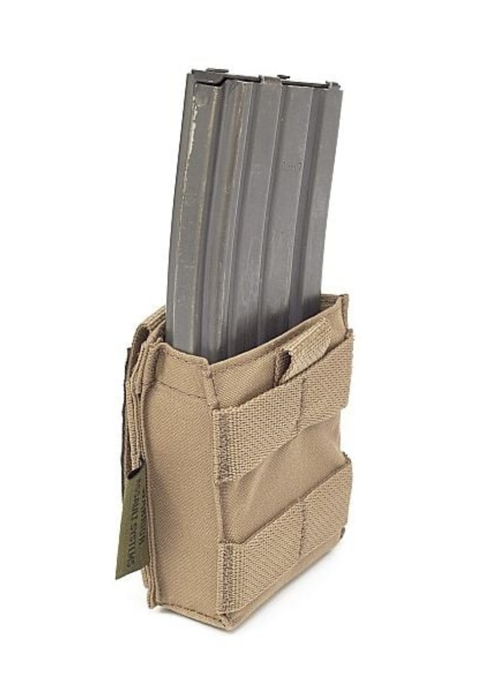 Warrior Assault Systems Single Snap Mag Pouch M4 5.56 (Coyote Tan)