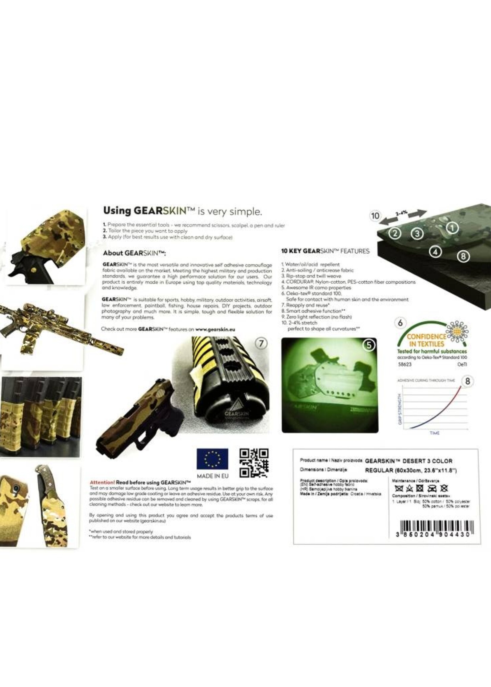 GEARSKIN Regular (Desert 3 Color)