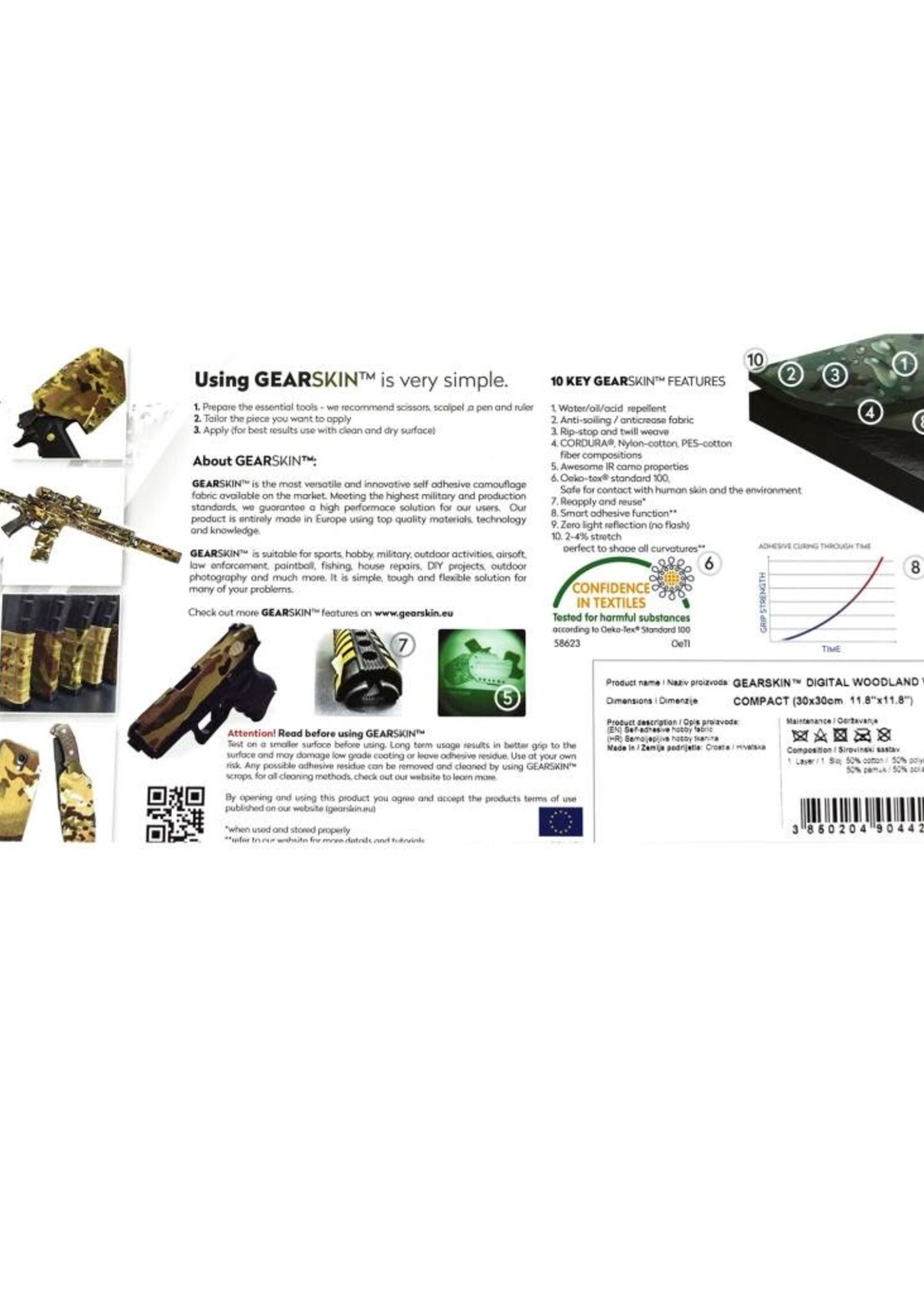 GEARSKIN Compact (Digital Woodland V2)