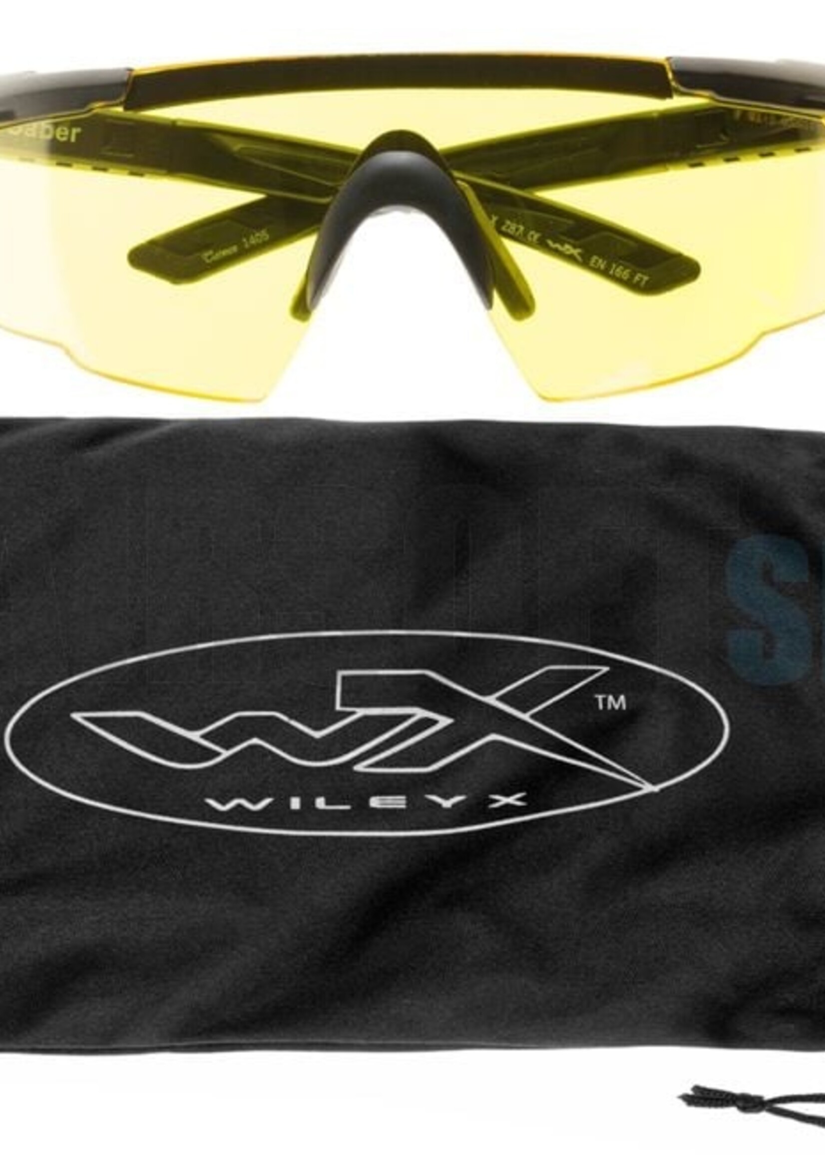 Wiley X Saber Advanced Yellow (Black Frame)