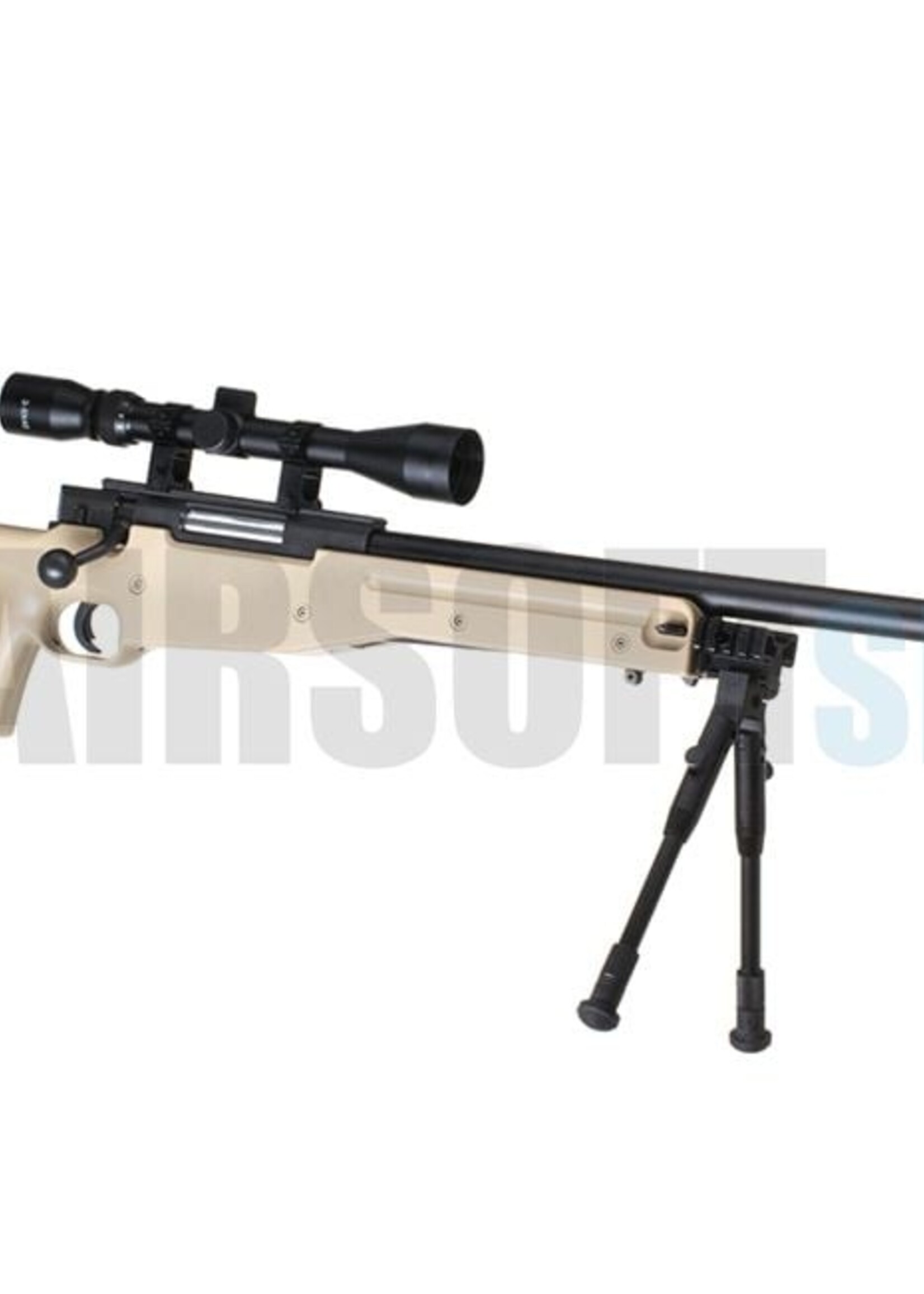 WELL L96 Sniper Set (Tan) 550 FPS