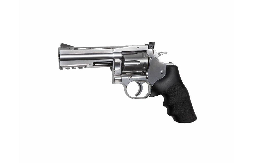 Dan Wesson 715 - 4" Silver (1.6 joule)