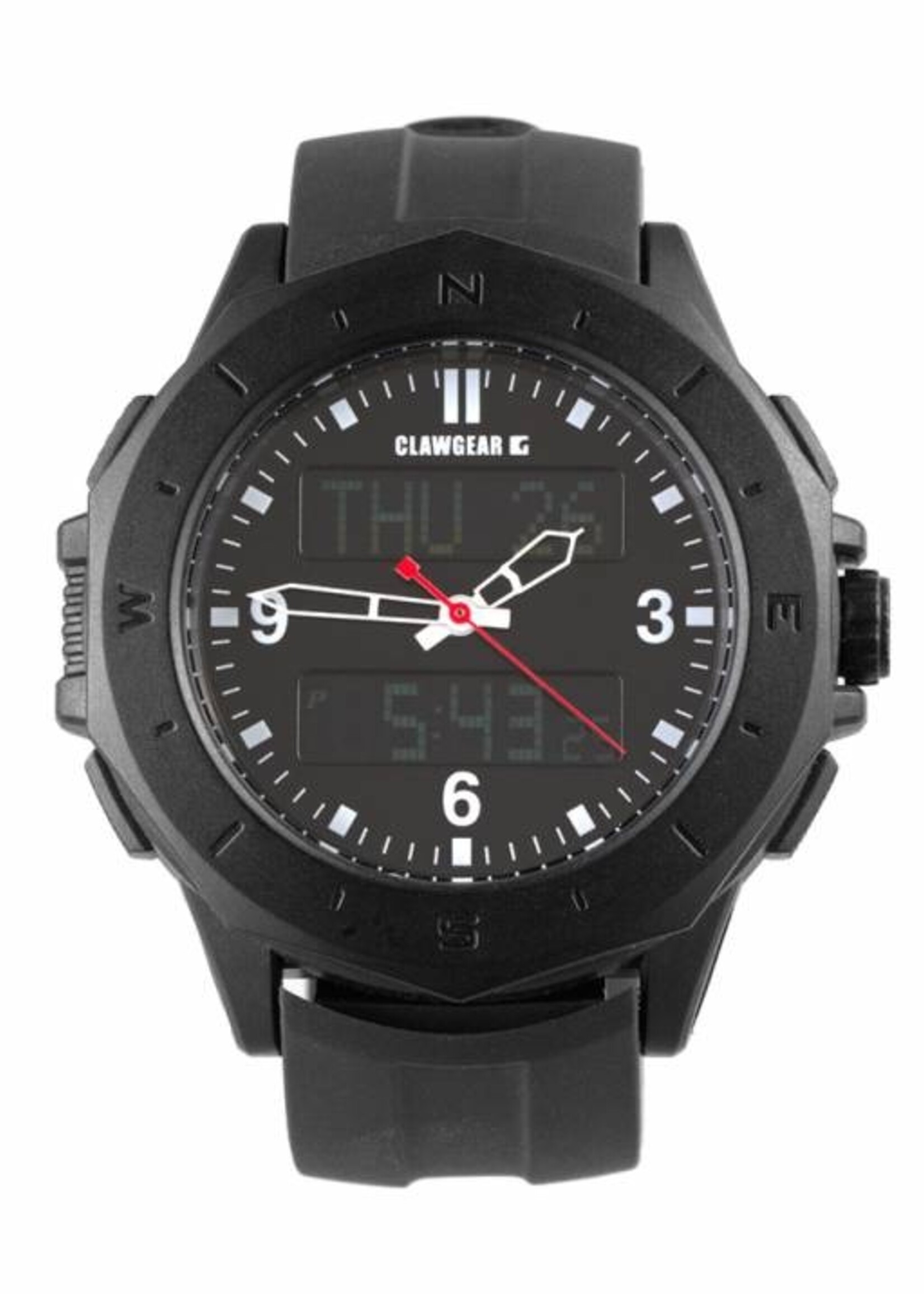 Claw Gear Dual Timer Watch (Black)