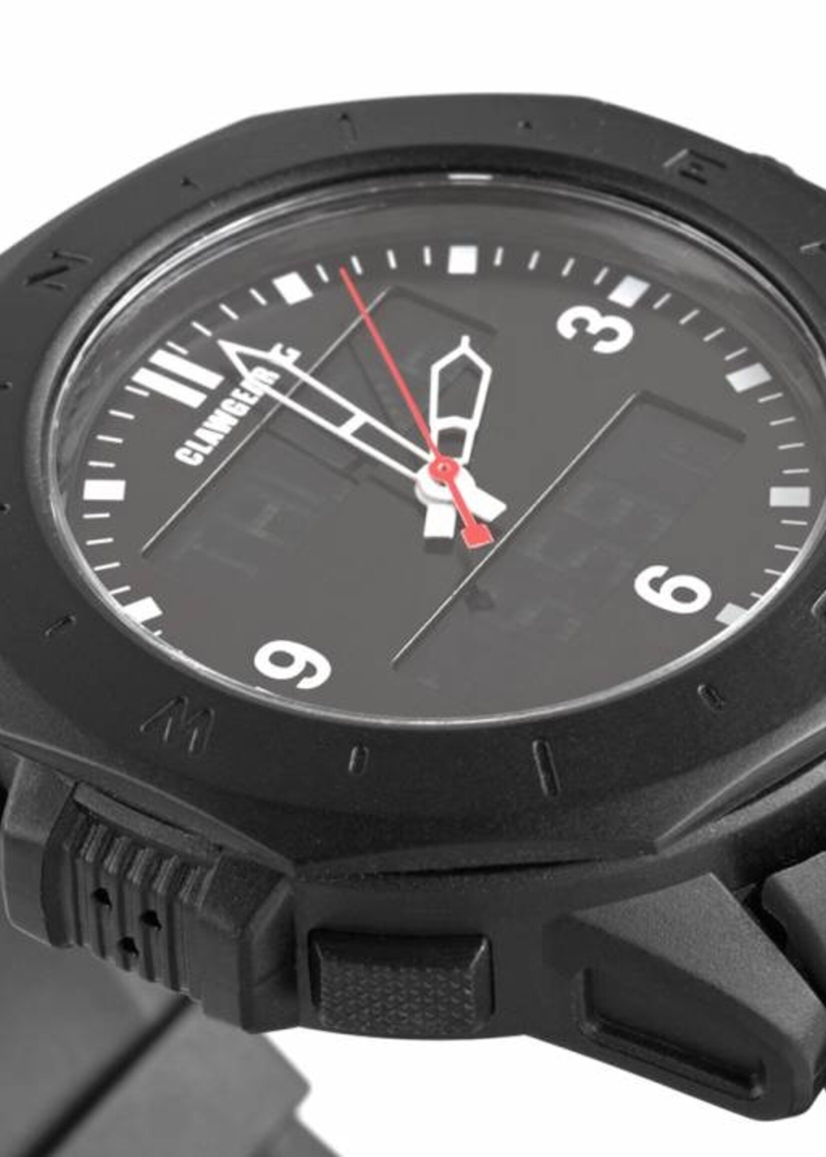 Claw Gear Dual Timer Watch (Black)