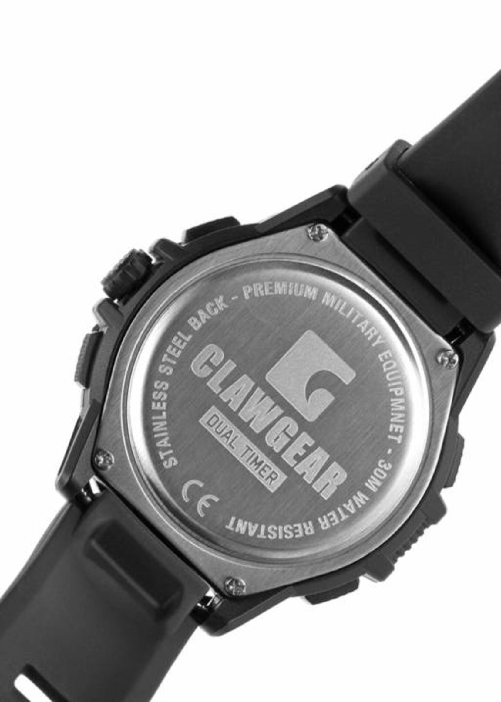 Claw Gear Dual Timer Watch (Black)