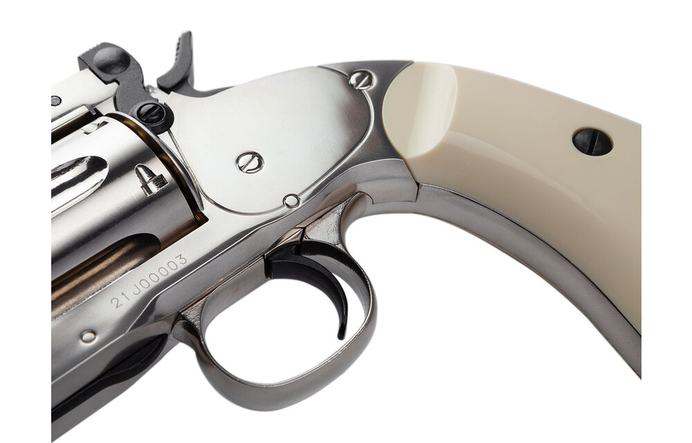 6" Schofield 4.5mm Airgun (Silver & Ivory Grip)