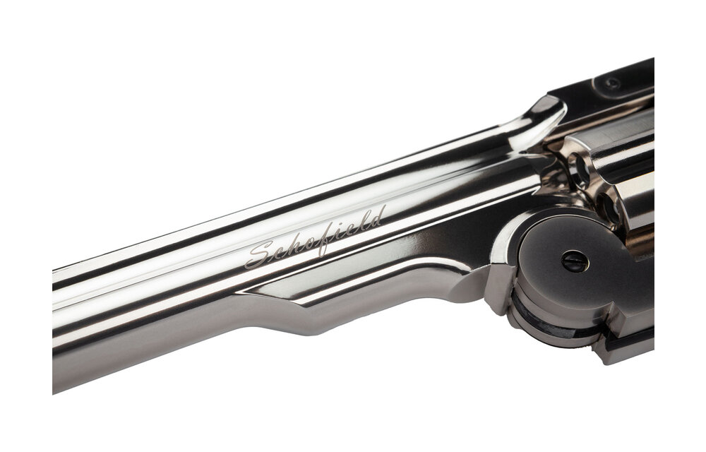 6" Schofield 4.5mm Airgun (Silver & Ivory Grip)