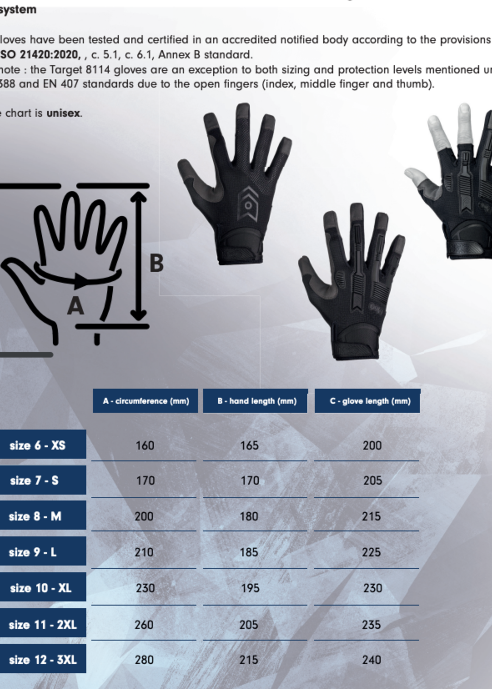 MoG Target 5505B Polar Winter Gloves (Coyote)