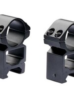 NIKKO STIRLING Mountmaster AO Match Scope Rings 30mm Dovetail (High)