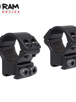 RAM Scope Dovetail 11mm 25.4 Medium Mount Rings