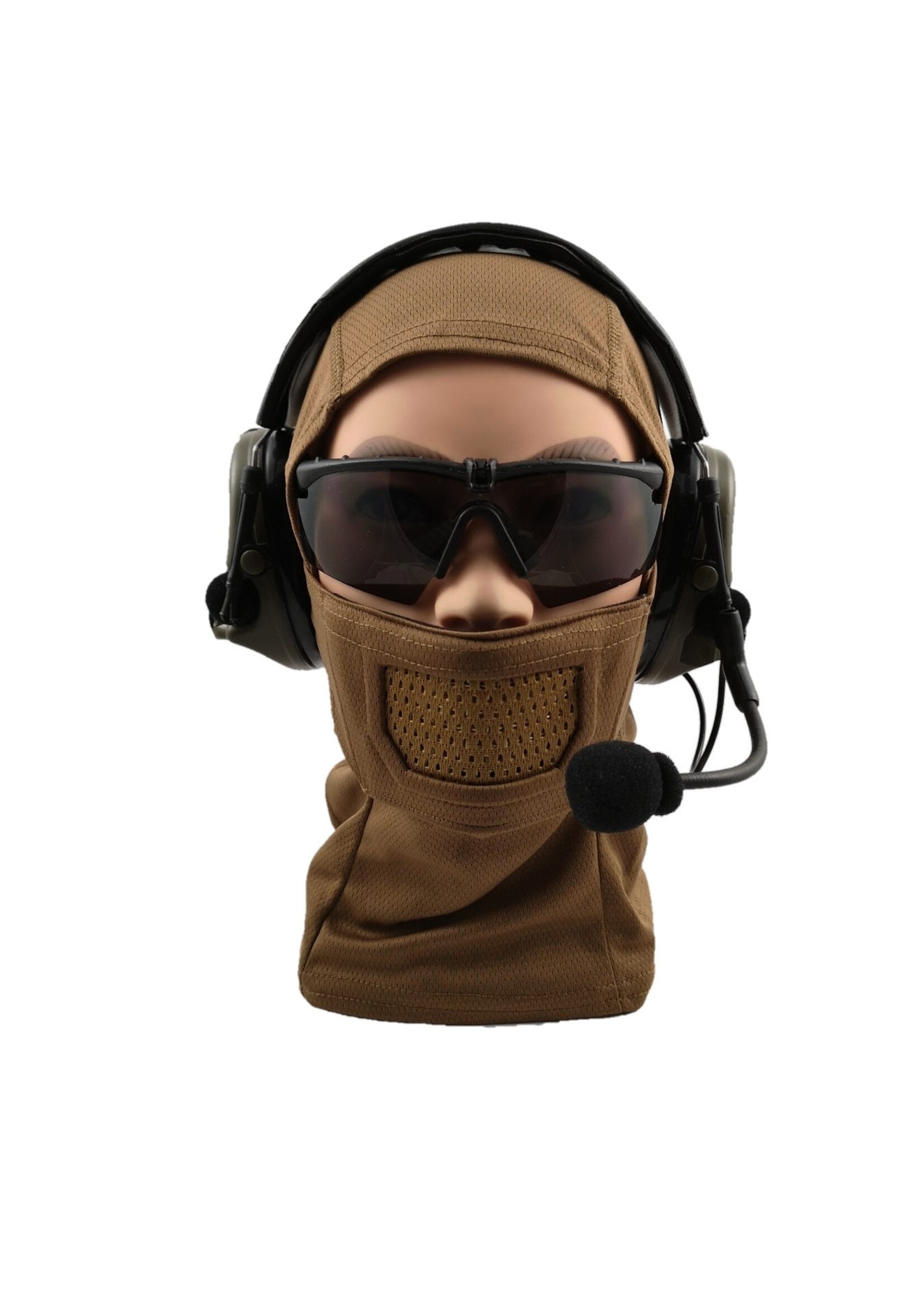 Cygnus Armory Fullface Warrior Mask Balaclava (Coyote)